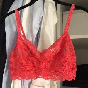 Cosabella “sweetie” bralette, M hot pink